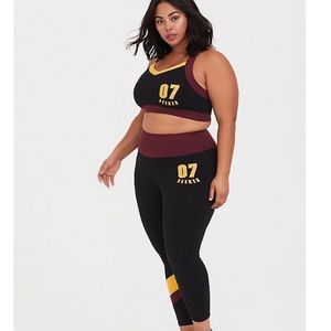 Harry Potter sports bra and leggings